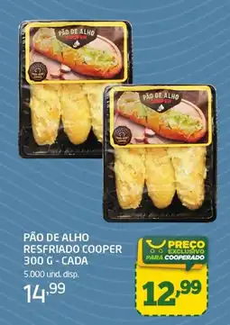 Cooper Pão de alho resfriado cooper oferta