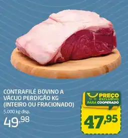Cooper Contrafilé bovino a vácuo perdigão kg oferta