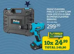 Cooper Parafusadeira philco 12 v ppf120m oferta