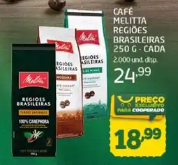 Cooper Café melitta regiões brasileiras oferta