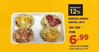 Apoio Mineiro Minipizza Apreço Sortida Desconto De 12% oferta
