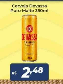 Atakarejo Cerveja Devassa Puro Malte oferta