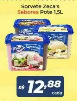 Atakarejo Sorvete Zeca's Sabores oferta