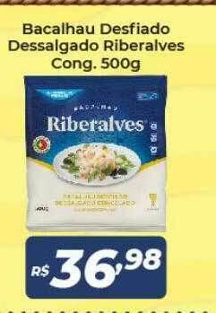 Bacalhau Desfiado Dessalgado Riberalves Cong.