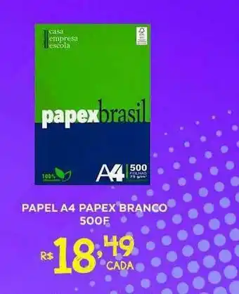 Bahamas Mix Papel A4 Papex Branco oferta