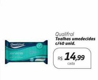 Drogal Qualifral Toalhas Umedecidas oferta