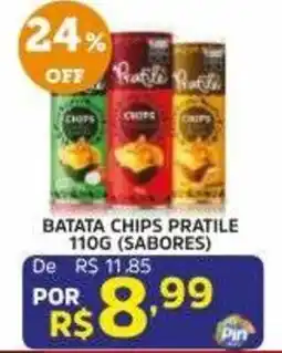 Pinheiro Supermercado batata chips pratile oferta