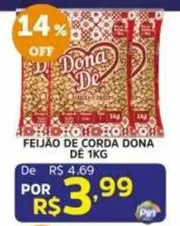 Pinheiro Supermercado Feijão de corda dona de 1kg oferta