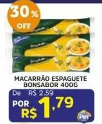 Pinheiro Supermercado Macarrão espaguete bonsabor oferta