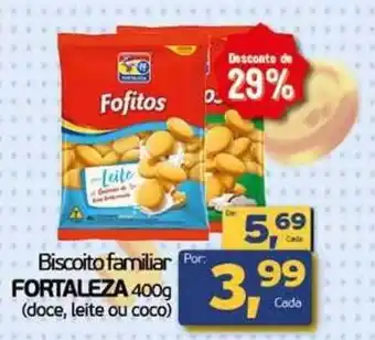Cometa Supermercados Biscoito familiar FORTALEZA oferta