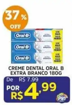 Pinheiro Supermercado Creme dental oral b extra branco oferta