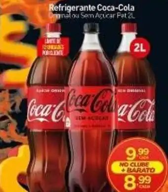 Rede Bom Lugar Refrigerante coca-cola original ou sem açúcar oferta