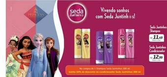 Drogal Seda Juntinhos Shampoo Seda Juntinhos Condicionador oferta
