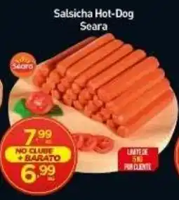 Rede Bom Lugar Salsicha Hot-Dog Seara oferta