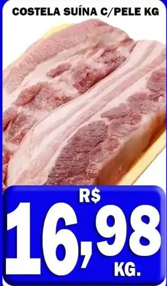 Compre Bem costela suína c/pele oferta