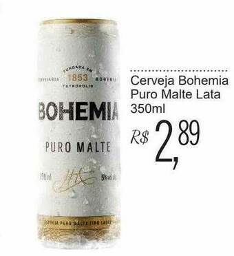 Festval Cerveja Bohemia Puro Malte Lata oferta