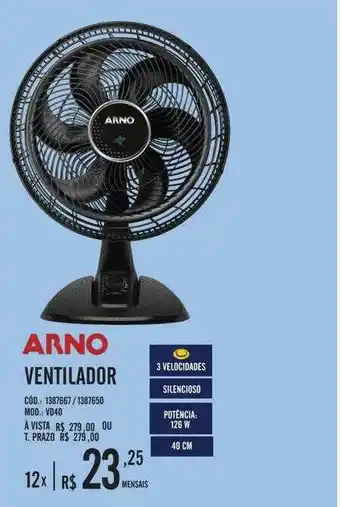 Zema Arno Ventilador oferta