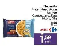 Carrefour Adria - macarrão instantâneo lámen oferta