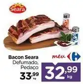 Carrefour Seara - bacon oferta