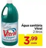 Carrefour Vitral - água sanitária oferta
