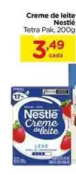 Carrefour Nestlé - creme de leite oferta