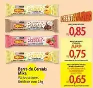 Atacadão Mika - barra de cereais oferta