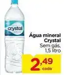 Carrefour Crystal - água mineral oferta