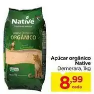 Carrefour Native - açúcar orgânico oferta