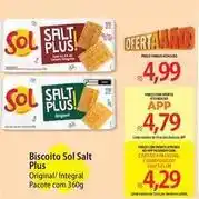 Atacadão Sol - biscoito salt oferta