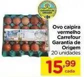 Carrefour Carrefour - ovo caipira vermelho garantia de origem oferta