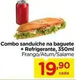 Carrefour Combo sanduíche na baguete + refrigerante oferta