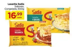 Carrefour Sadia - lasanha oferta
