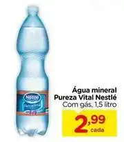 Carrefour Nestlé - água mineral pureza vital oferta