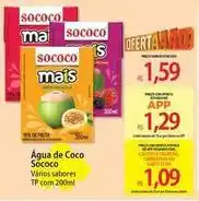 Atacadão Sococo - água de coco oferta