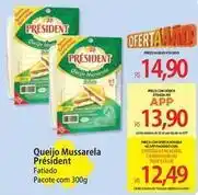 Atacadão President - queijo mussarela oferta