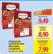 Atacadão Maturatta - linguiça de costela bovina oferta