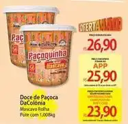 Atacadão Dacolônia - doce de paçoca oferta