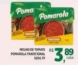DB Supermercados Pomarola - molho de tomate tradicional oferta