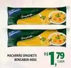DB Supermercados Bonsabor - macarrão spaghetti oferta