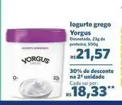 Sam's Club Yorgus - iogurte grego oferta