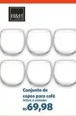 Sam's Club De - conjunto de copos para café oferta