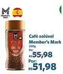 Sam's Club Member's mark - café solúvel oferta