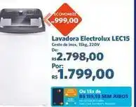 Sam's Club Electrolux - lavadora lec15 oferta