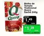 Max Atacadista Quero - molho de tomate tradicional oferta