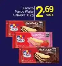 X Supermercados Biscoito Panco Wafer Sabores oferta