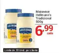 X Supermercados Maionese hellmann's tradicional oferta