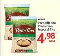 X Supermercados Arroz Parboilizado Prato Fino Integral oferta