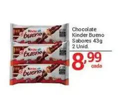 X Supermercados Chocolate Kinder Bueno Sabores oferta