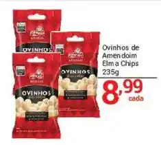 X Supermercados Ovinhos de Amendoim Elm a Chips oferta