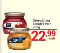 X Supermercados Gelée linha sabores pote oferta